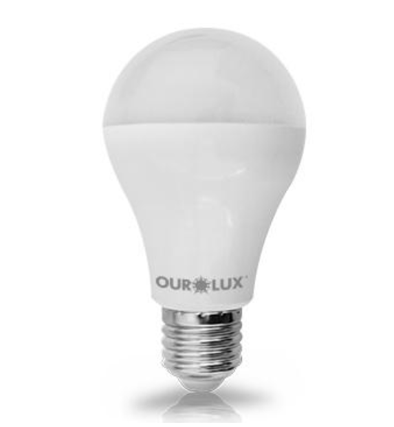 Lâmpada Led Ourolux 12 W Luz Branca 6500K