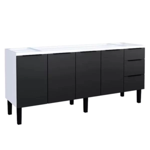 Gabinete em aço Júpiter Preto